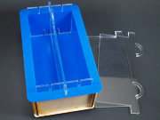 Разделители для силиконовой формы под нарезку 1 кг на 2, 3 и 4 ячейки для мыла