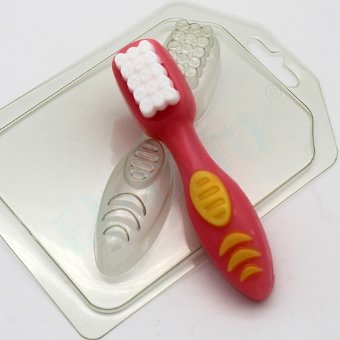 Зубная щетка пластиковая форма для мыла